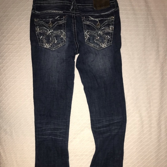 bedazzled flare jeans - Picture 3 of 3